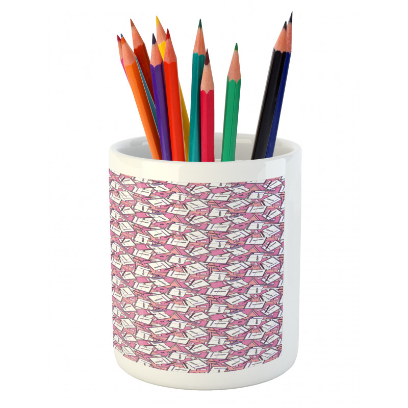 Girly Notebook Pen Marker Pencil Pen Holder