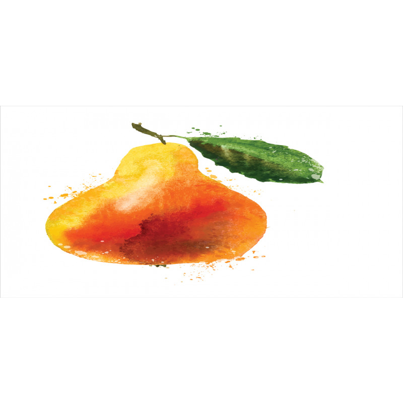 Watercolor Single Fruit Art Pencil Pen Holder