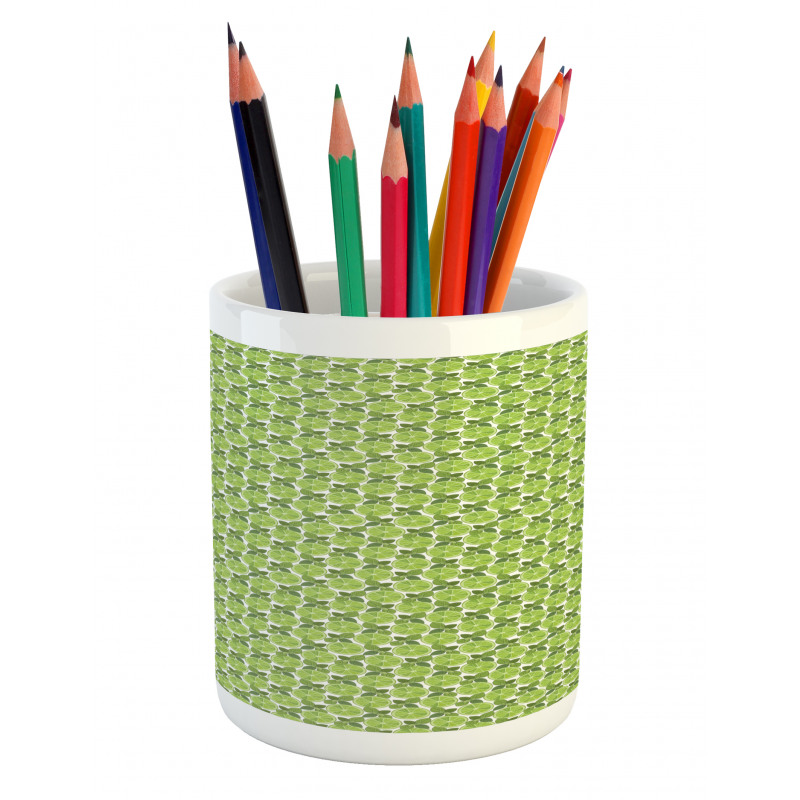 Lime Cocktail Drinks Herbs Pencil Pen Holder