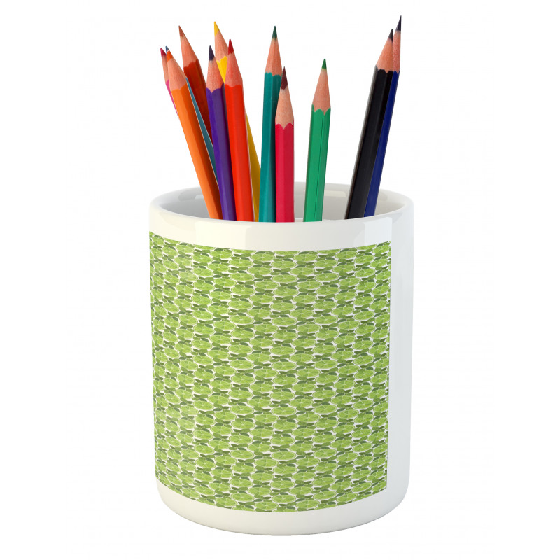 Lime Cocktail Drinks Herbs Pencil Pen Holder