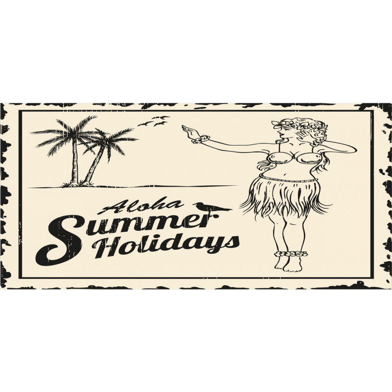 Aloha Summer Holidays Pencil Pen Holder