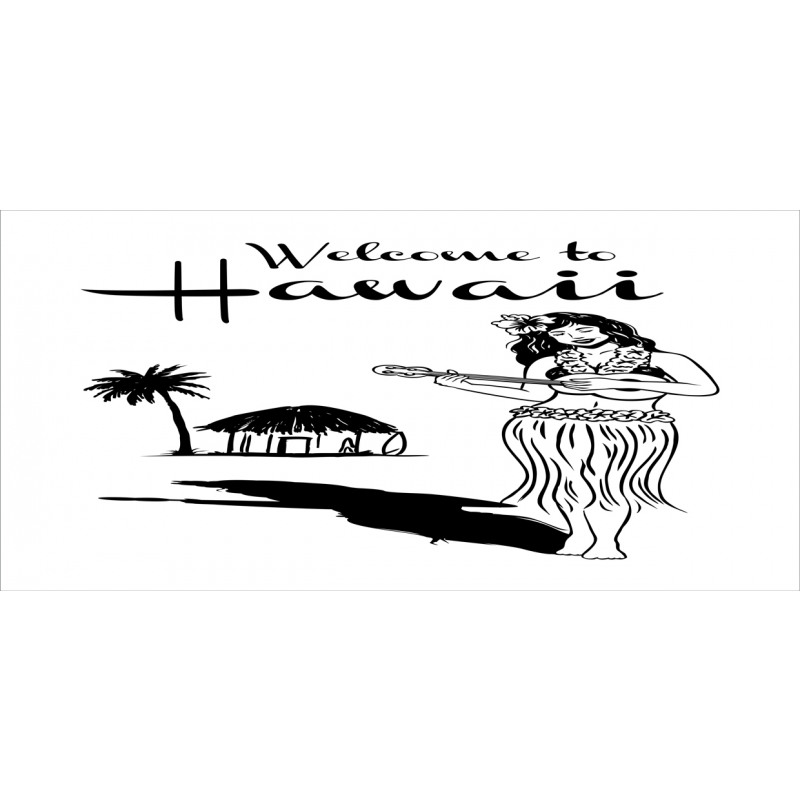 Welcome to Hawaii Words Pencil Pen Holder