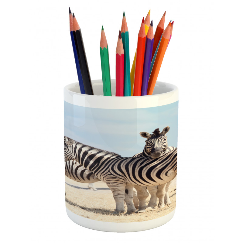 Namibia Africa Safari Pencil Pen Holder