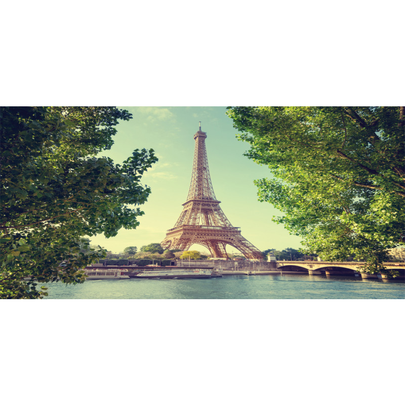 Eiffel Tower Seine River Pencil Pen Holder