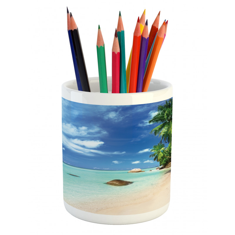 Seascape Nature Jungle Pencil Pen Holder