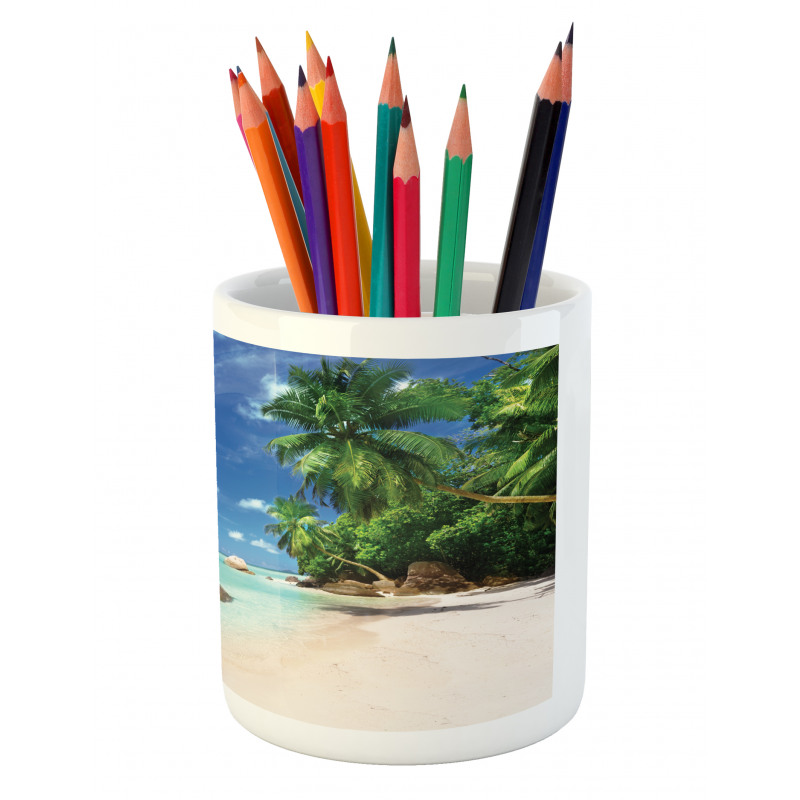 Seascape Nature Jungle Pencil Pen Holder