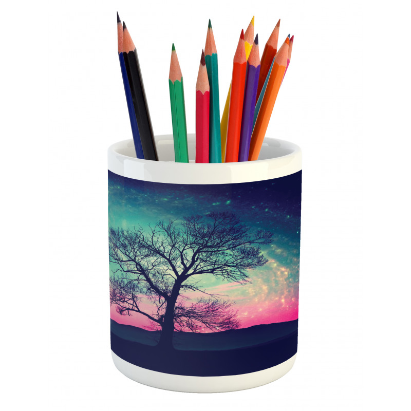 Aurora Borealis Pencil Pen Holder