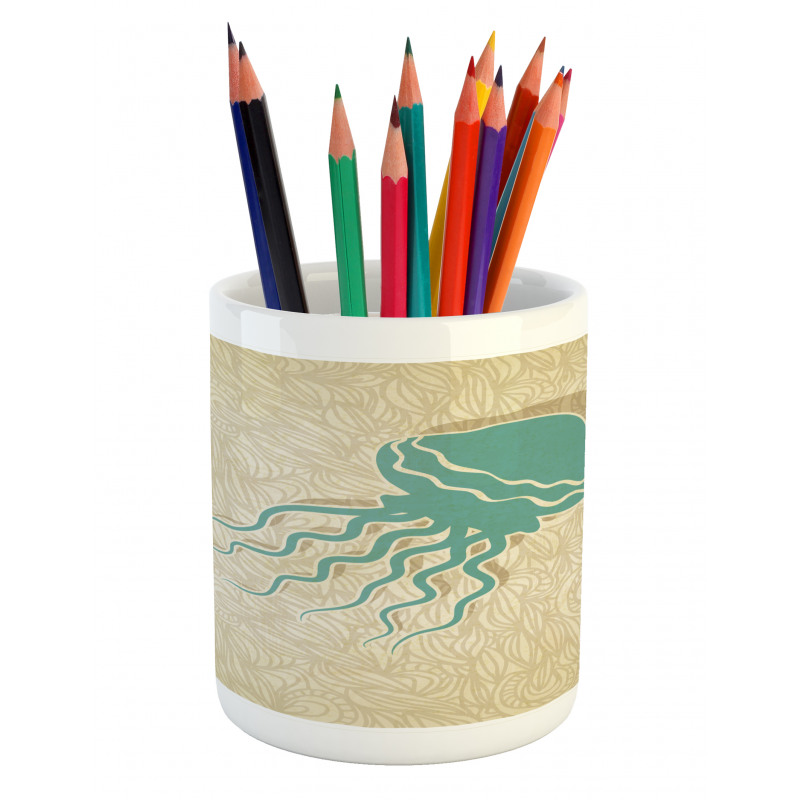 Beach Summer Ocean Pencil Pen Holder