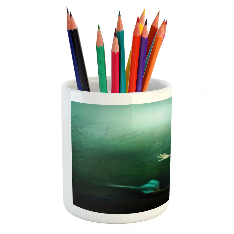 Mermaid Undersea Pencil Pen Holder