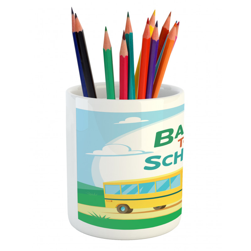 Back to School Welcoming Pencil Pen Holder