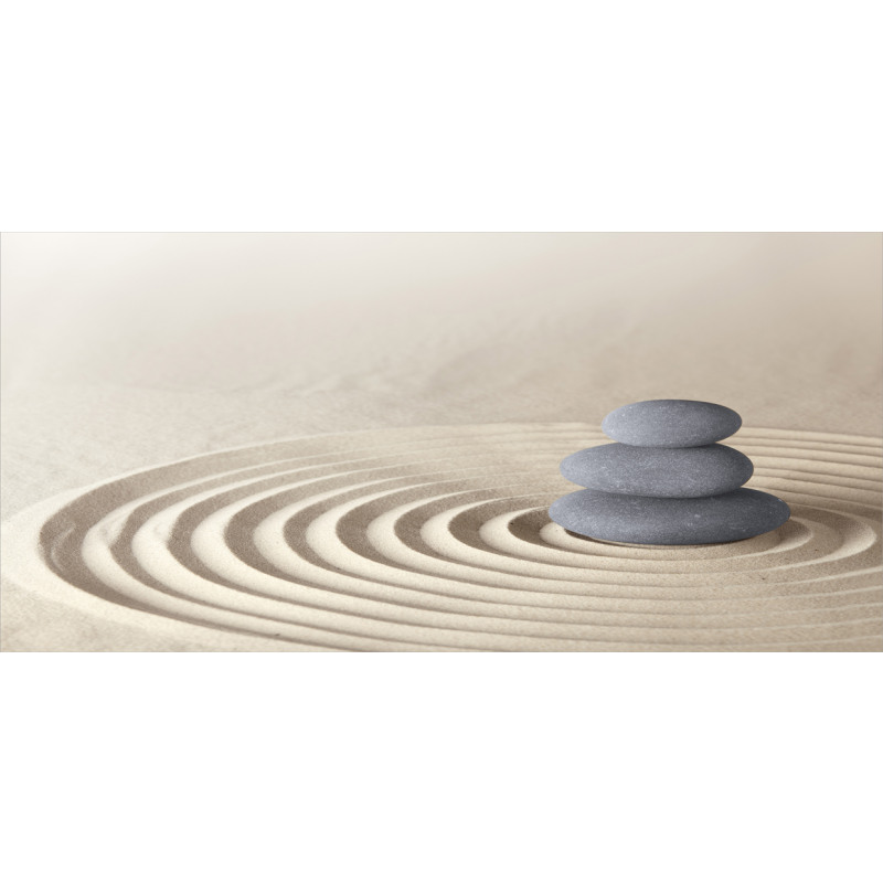 Swirls and Circles Stones Pencil Pen Holder