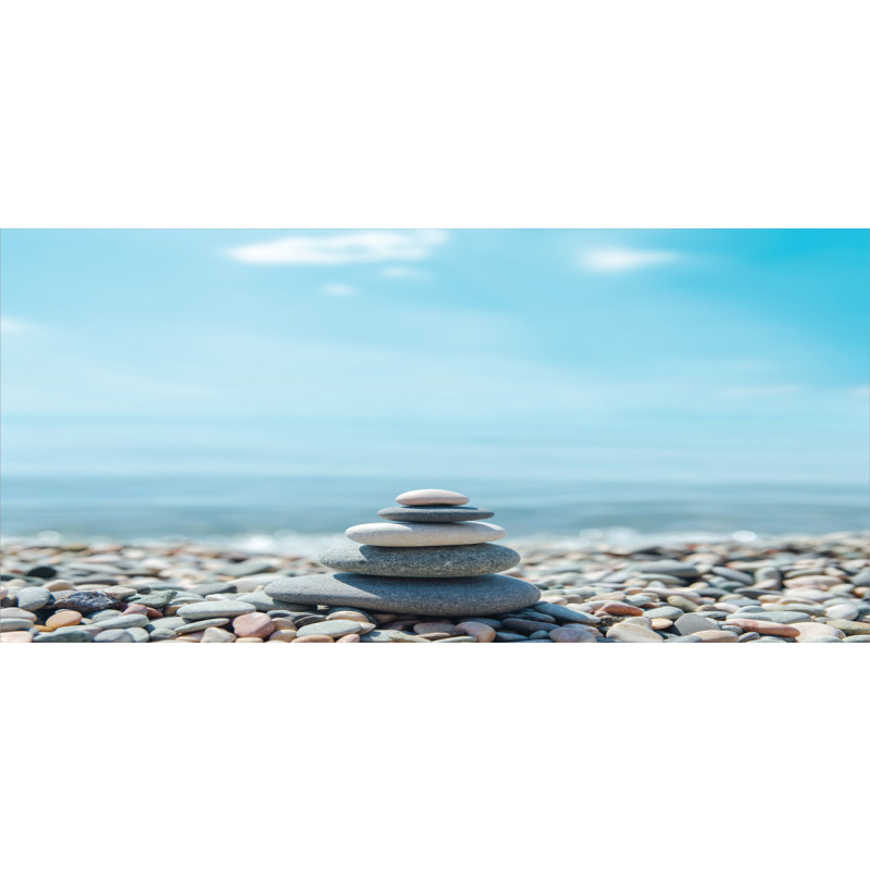 Pebbles by the Sea Beach Theme Pencil Pen Holder