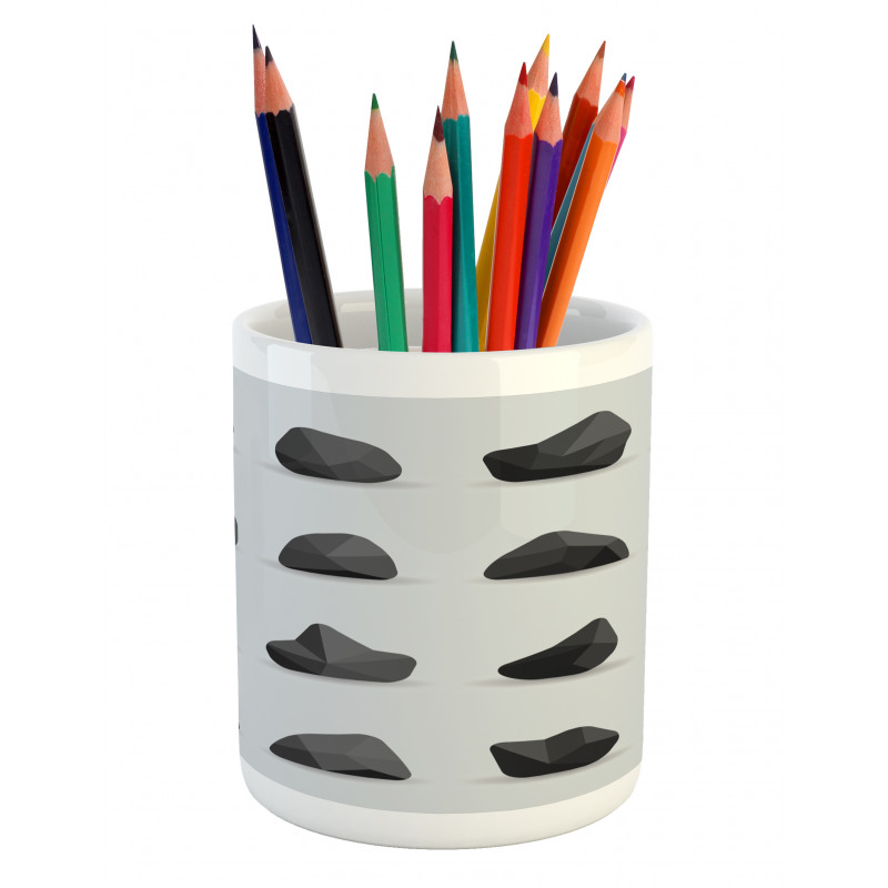 Disparate Sizes and Shapes Pencil Pen Holder