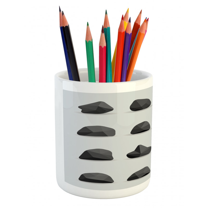 Disparate Sizes and Shapes Pencil Pen Holder