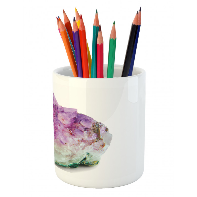 Crystal Like Lavender Hues Pencil Pen Holder