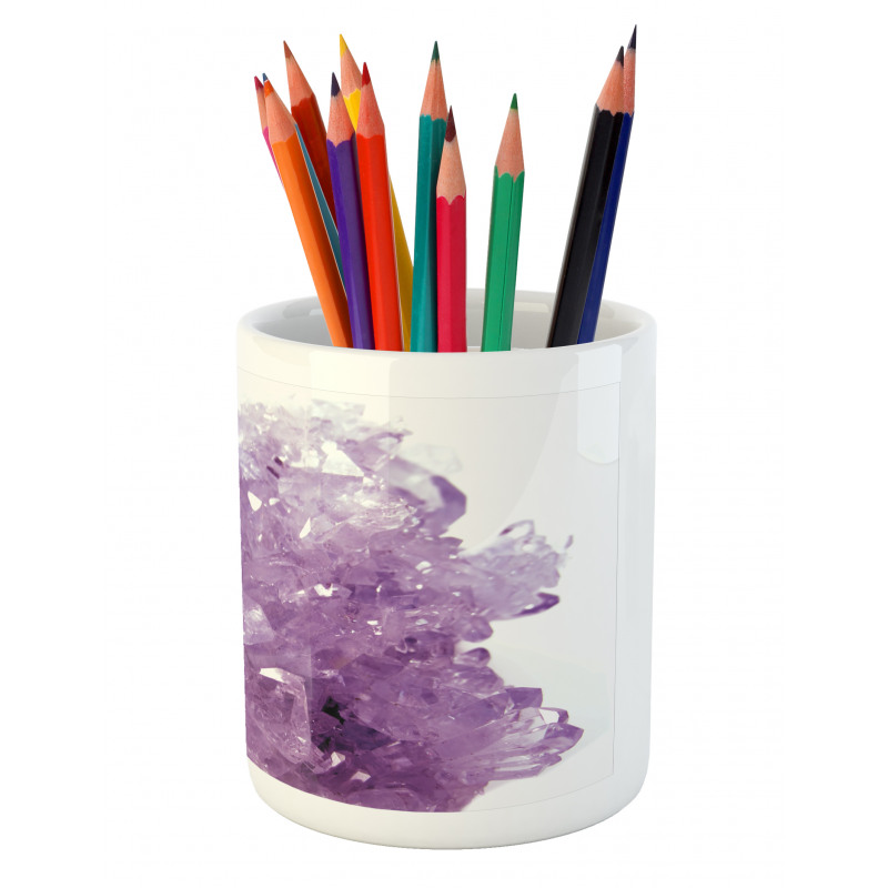 Geological Minerals Nature Pencil Pen Holder