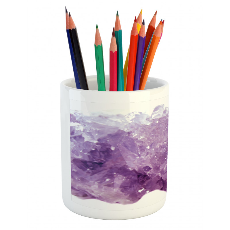 Geological Minerals Nature Pencil Pen Holder