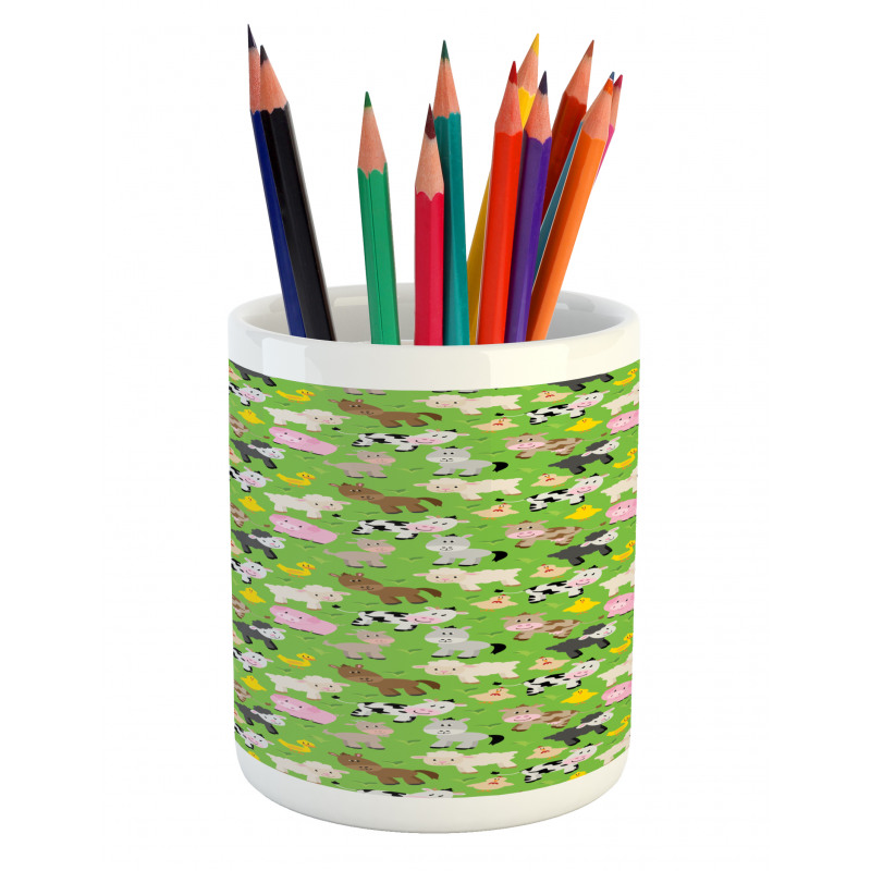 Creatures Cartoon Pencil Pen Holder