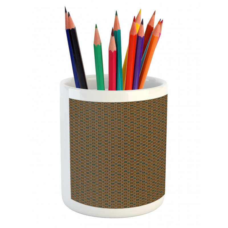 Oriental Star Art Pencil Pen Holder