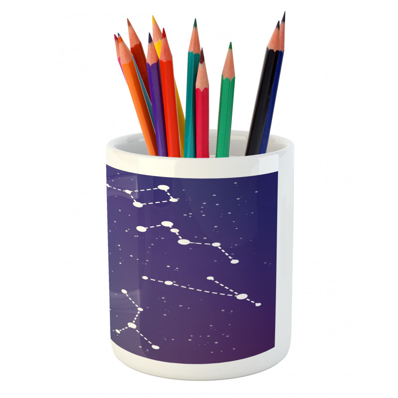 Cassiopeia Constellations Pencil Pen Holder