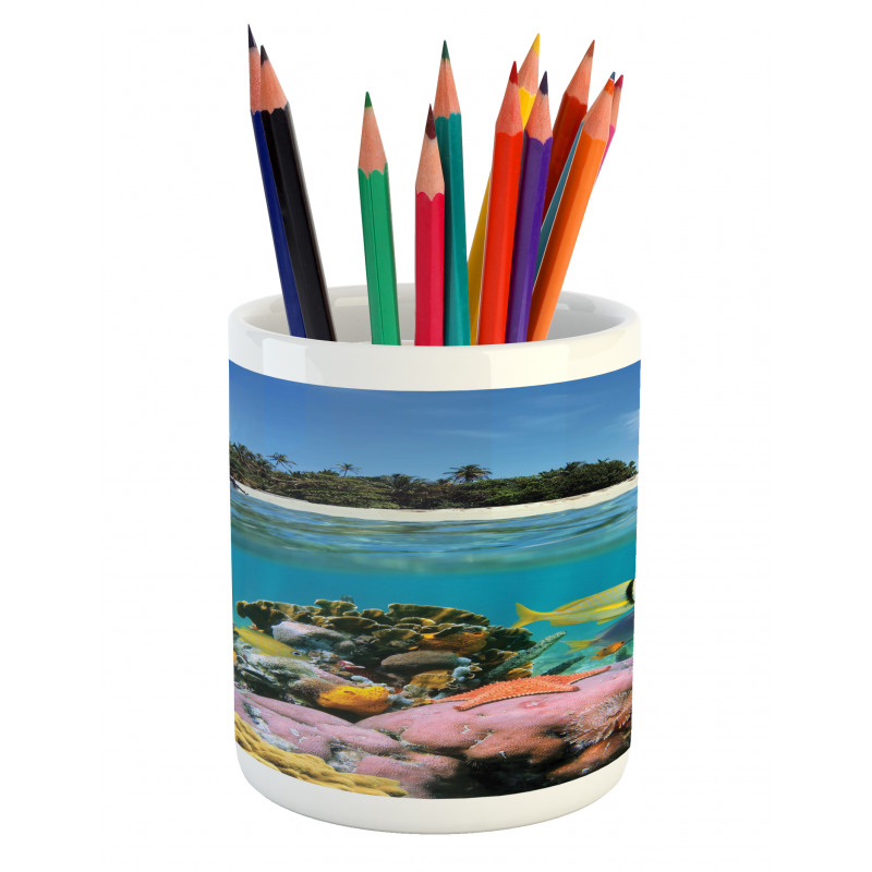 Underwater View Pencil Pen Holder