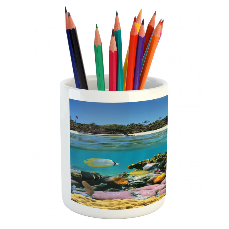 Underwater View Pencil Pen Holder