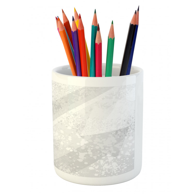 Faded Stains and Spots Art Pencil Pen Holder