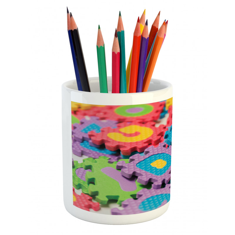 Close Shot of Foam Tools Pencil Pen Holder