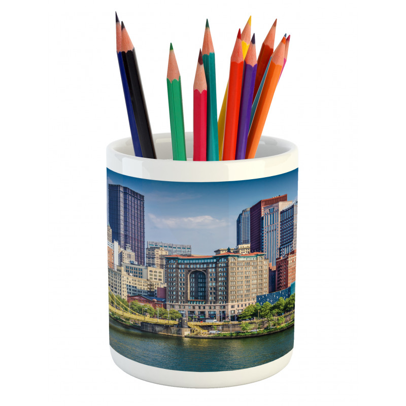 Daytime Picturesque Pencil Pen Holder