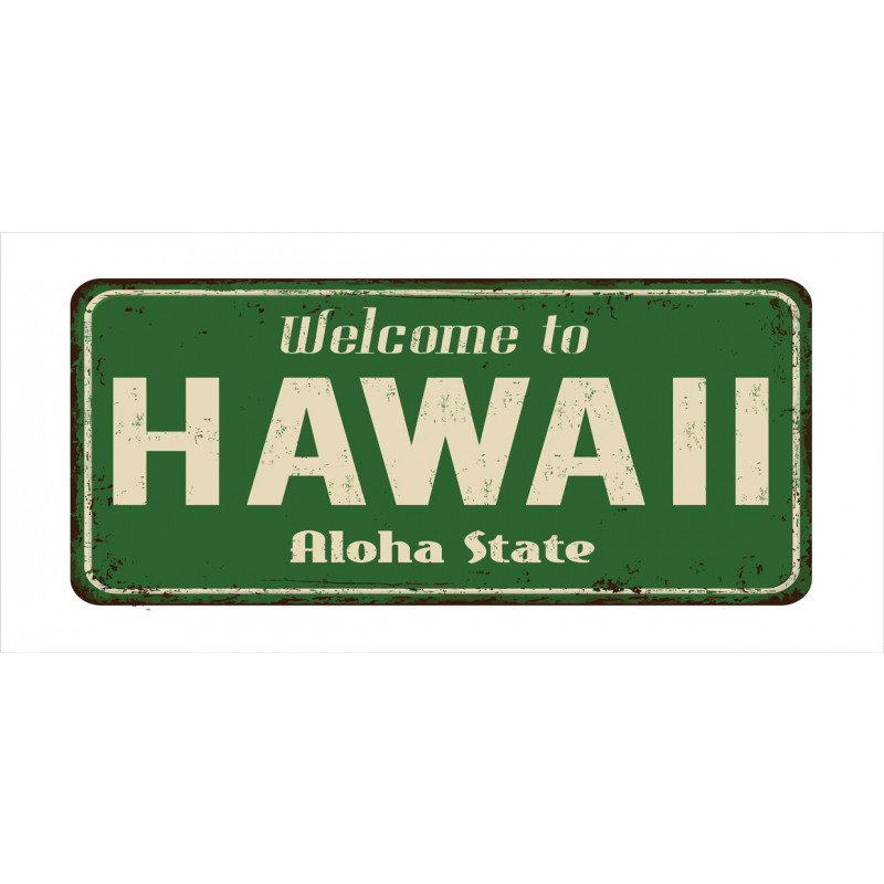 Welcome to Hawaii Vintage Pencil Pen Holder