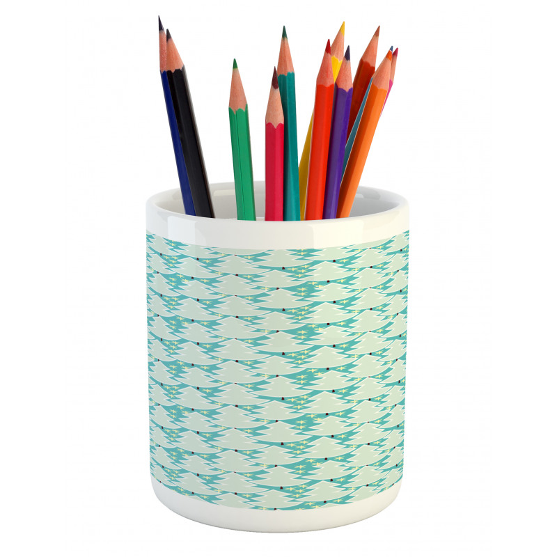 Funny Tree Shapes Pencil Pen Holder