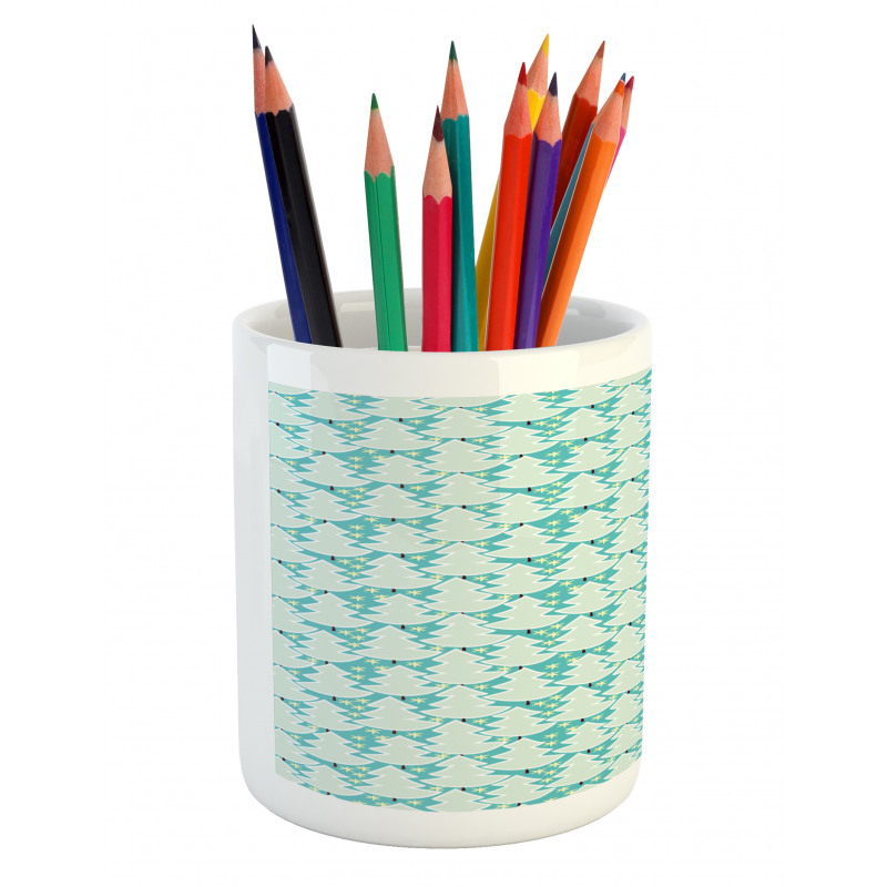 Funny Tree Shapes Pencil Pen Holder