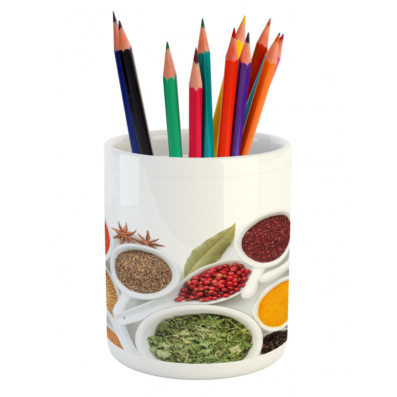 Overview of Colorful Aromas Pencil Pen Holder