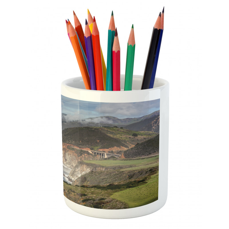 Coast from Hurricane Point Pencil Pen Holder