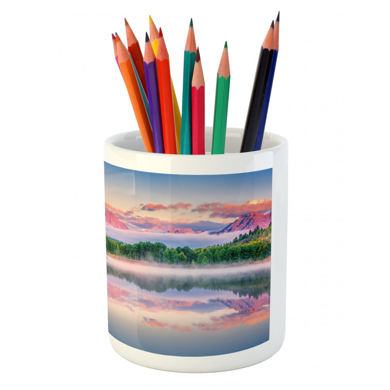 Calm Sunrise on Snake River Pencil Pen Holder