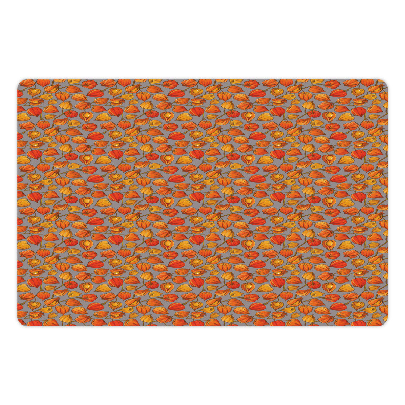 Golden Berry Pattern Pet Mat