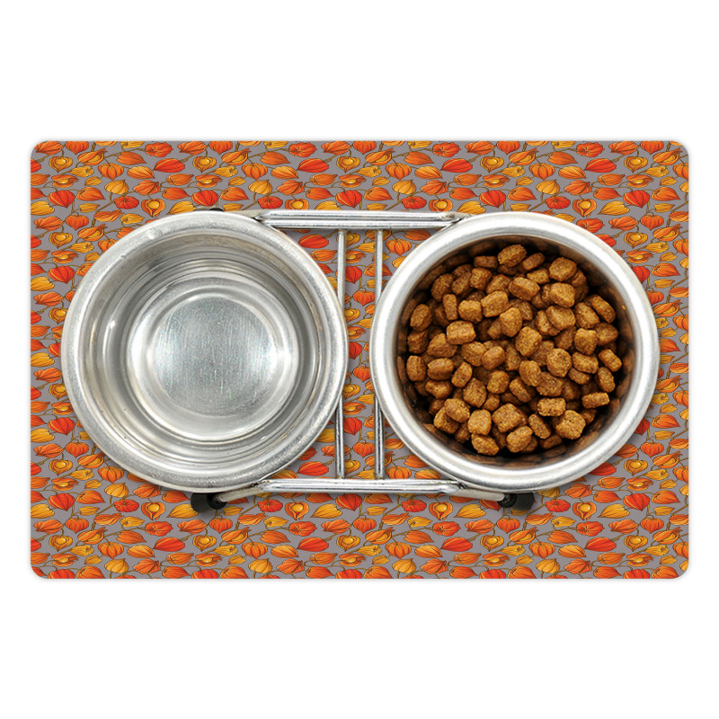 Golden Berry Pattern Pet Mat