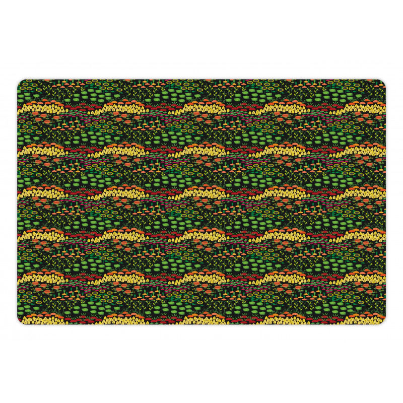 Agriculture Pattern Pet Mat