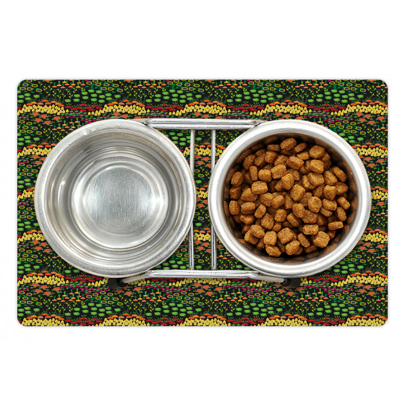 Agriculture Pattern Pet Mat