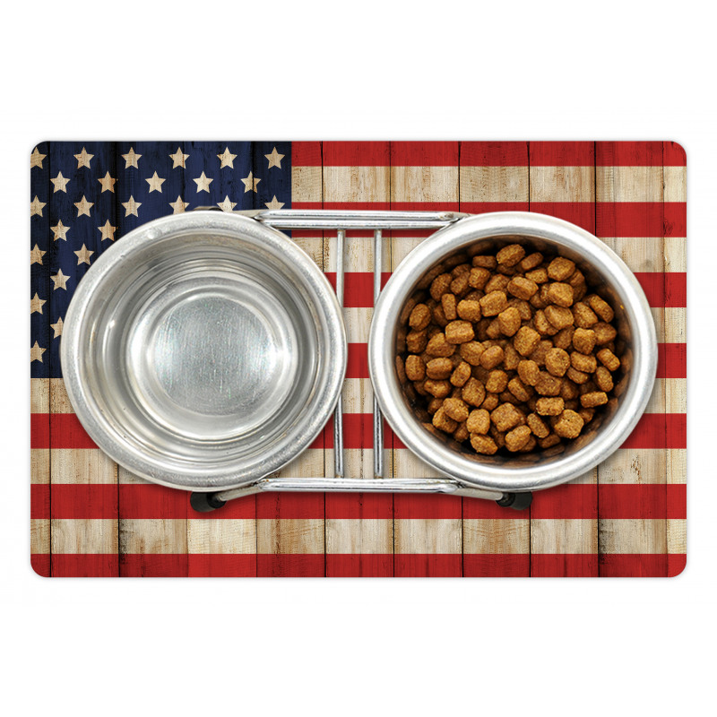 Independence Day in July Pet Mat