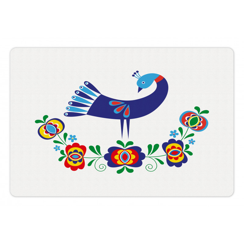 Ukrainian Culture Floral Pet Mat