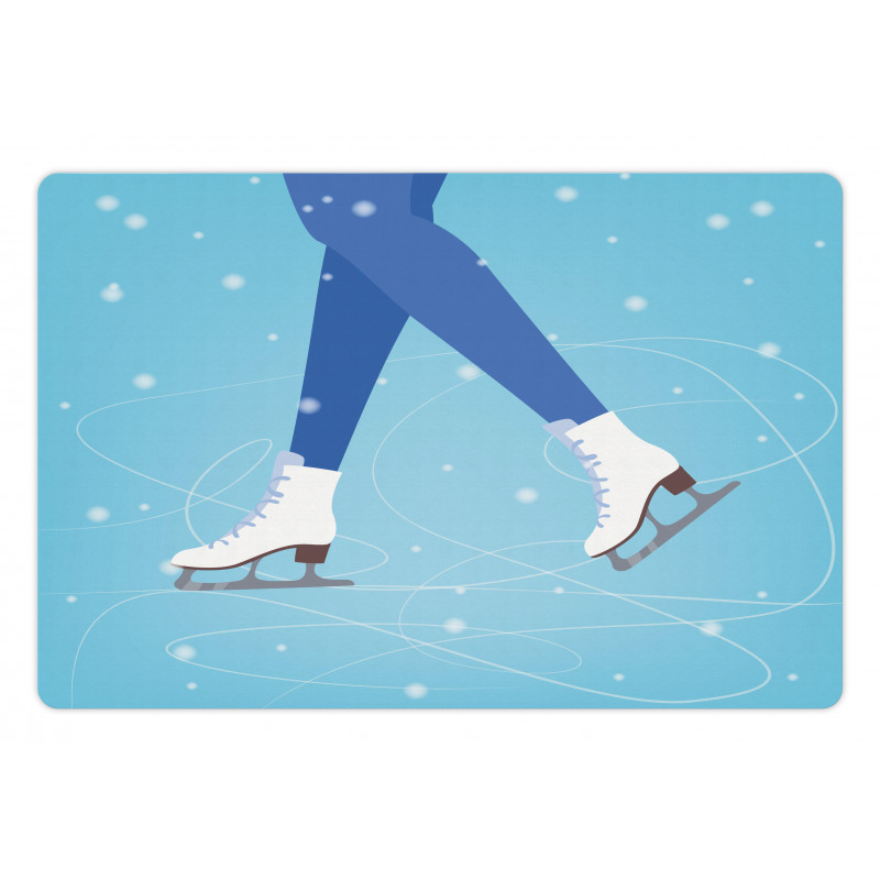 Legs on the Ice Rink Pet Mat