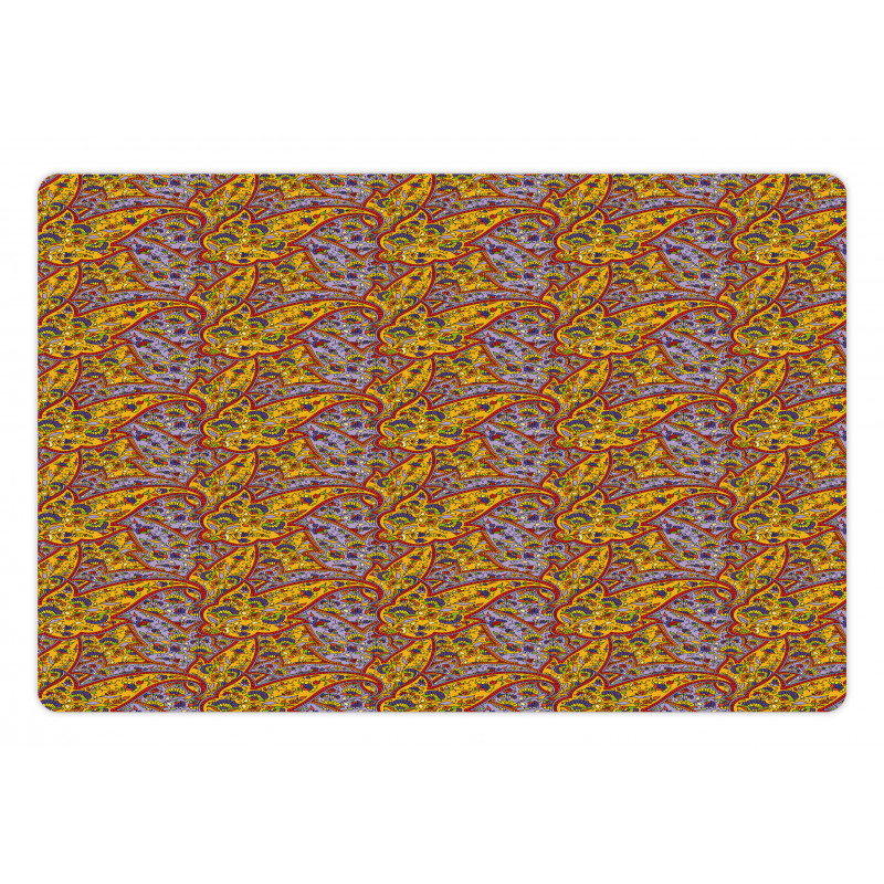 Vibrant Colors Pateh Art Pet Mat