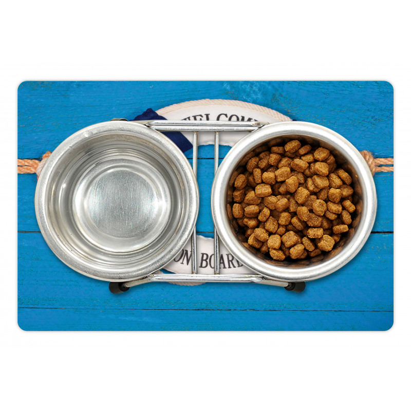 Welcome on Board Sign Pet Mat