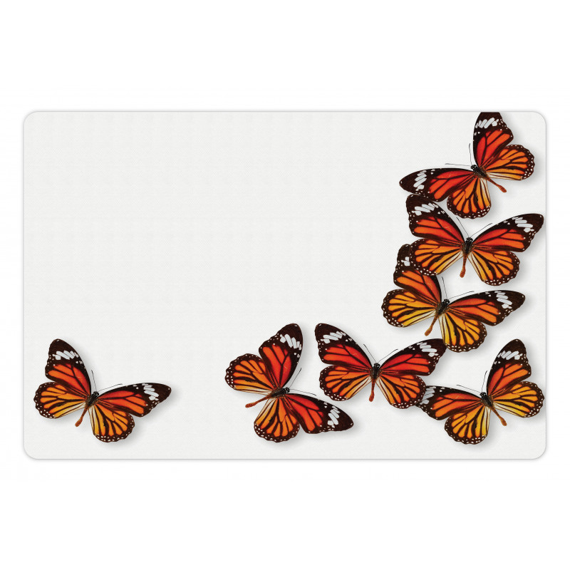 Spring Monarch Bug Pet Mat