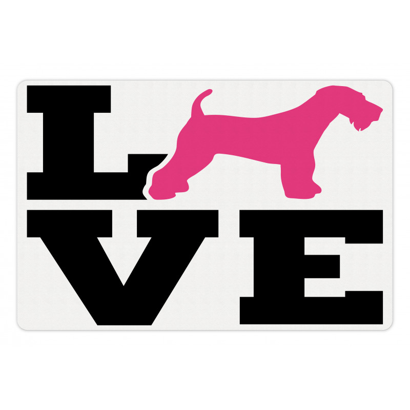 Pop Dog Lover Art Pet Mat