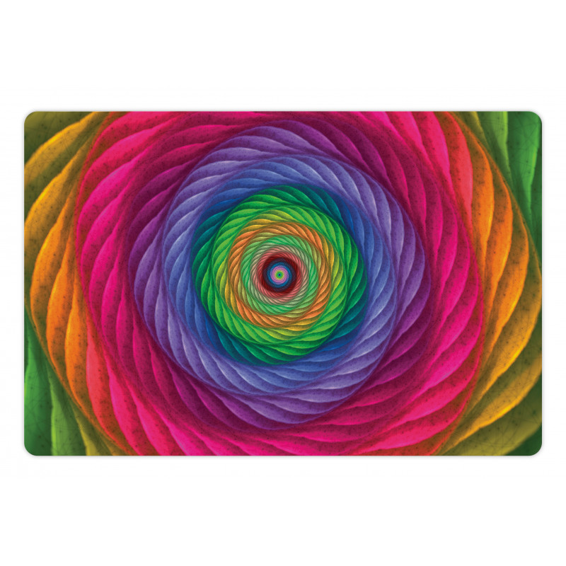 Spiral Vortex Pet Mat