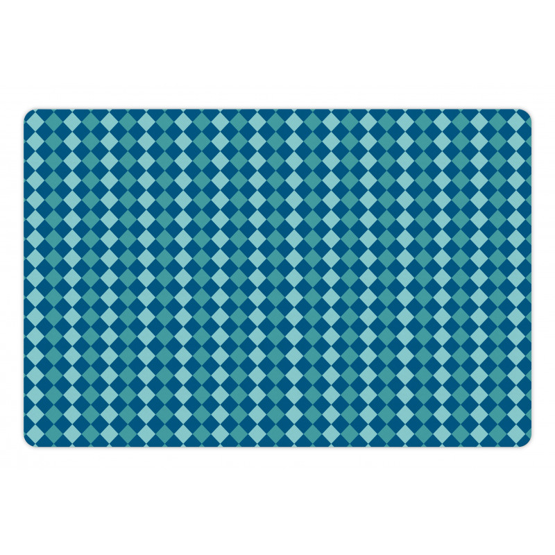 Continuous Argyle Pet Mat