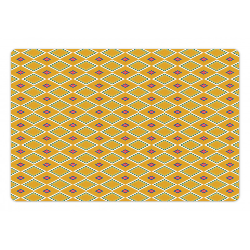 Colorful Symmetry Pet Mat