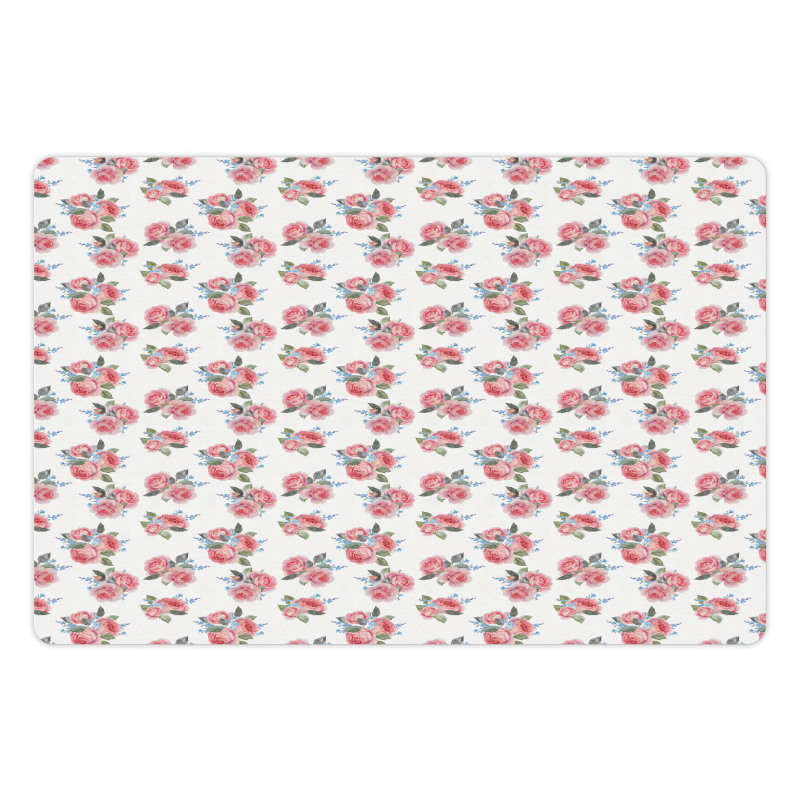 Delicate Flowers Art Pet Mat